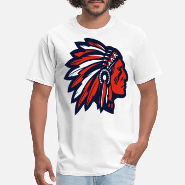 Indian Native American Indian Headdress - Men&#39;s T-Shirt