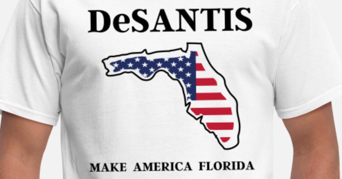 Multicolor 16x16 Ron Desantis 2024 Throw Pillow Ron DeSantis 2024 T-Shirt Make America Florida 
