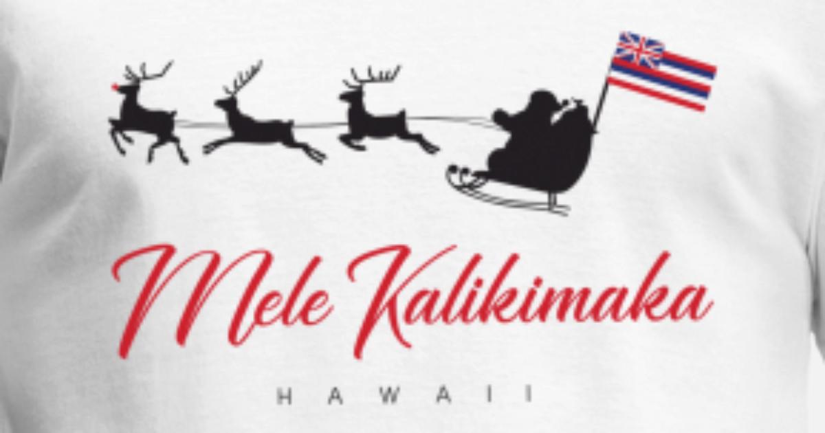Hawaiian Vintage Santa Rudolph Reindeer Christmas Aloha Shirt 