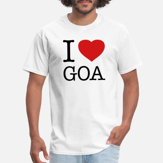 I LOVE GOA Men's TShirt Spreadshirt