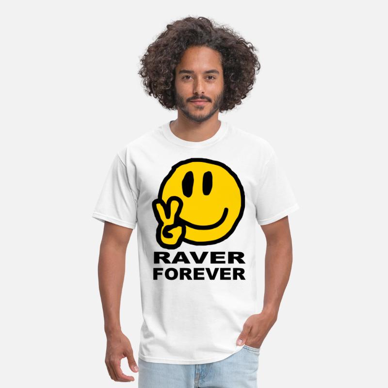 Rave for ever #1 Men's T-Shirt | Spreadshirt