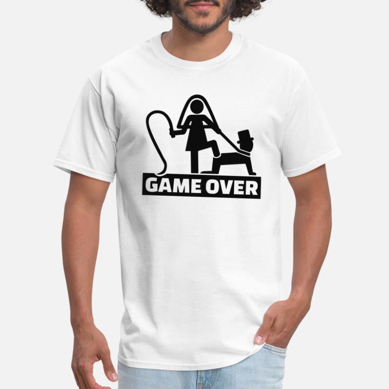Game Over T-Shirts | Unique Designs | Spreadshirt