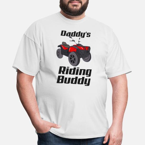 Daddy's riding buddy atv kids shirt quad boys shirt 4 wheeler shirt quad tshirt 