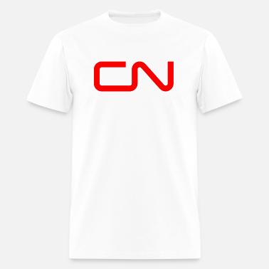 canadian national cn railway logo' Men's T-Shirt | Spreadshirt