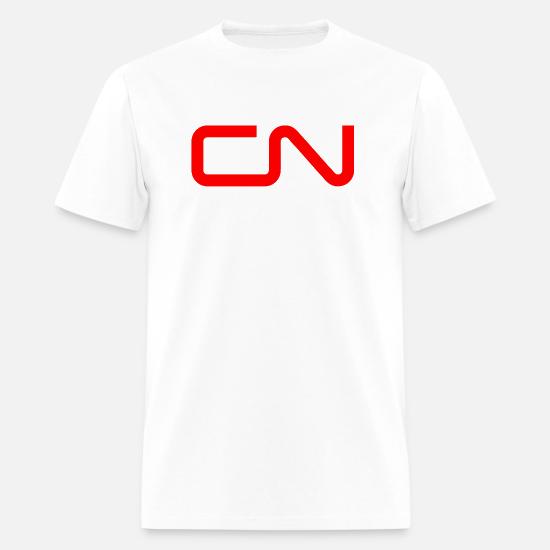 canadian national cn railway logo Men's T-Shirt