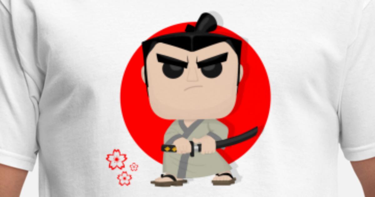 De layout Startpunt uitbreiden samurai jack' Men's T-Shirt | Spreadshirt