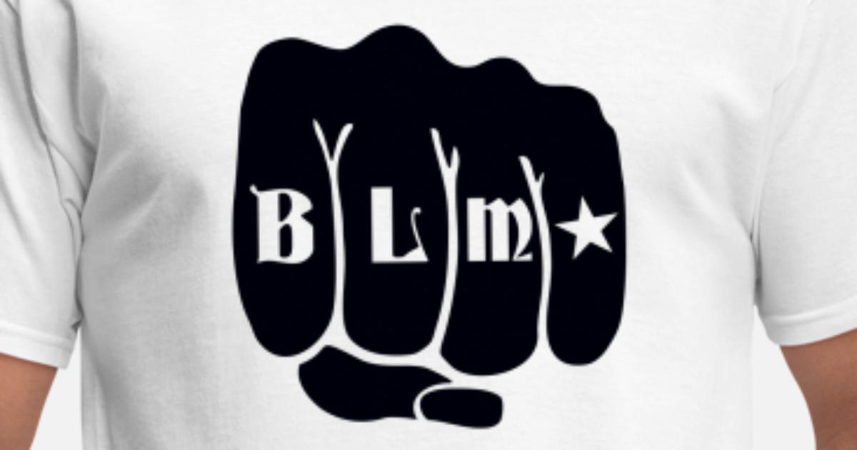 Black Lives Matter Fist Tattoo' Men's T-Shirt | Spreadshirt