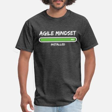 Agile Scrum Agile Mindset Installed Project Management - Men&#39;s T-Shirt