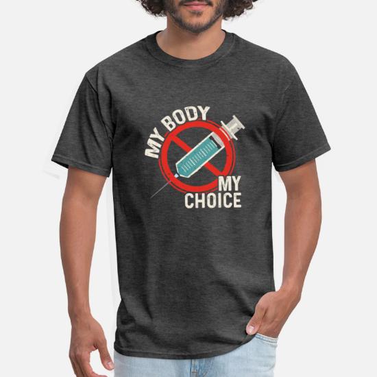 My Body My Choice 3.5/" Printed Sticker Decal No Vax Vaccine Shot Anti Say No