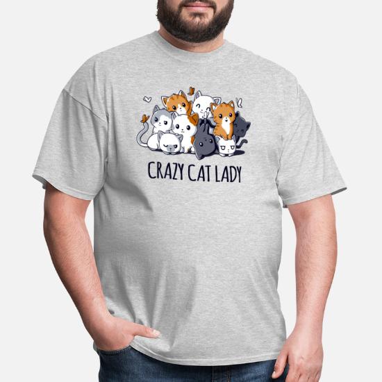 Crazy Cat Lady Tshirt Cat Lover T-Shirt Cute Cat Tshirt Cat Lady T Shirt To Do List Nothing T-Shirt