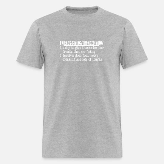 Friendsgiving Definition White Men's T-Shirt | Spreadshirt