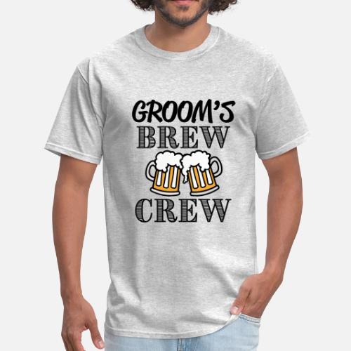 groom's crew t shirts