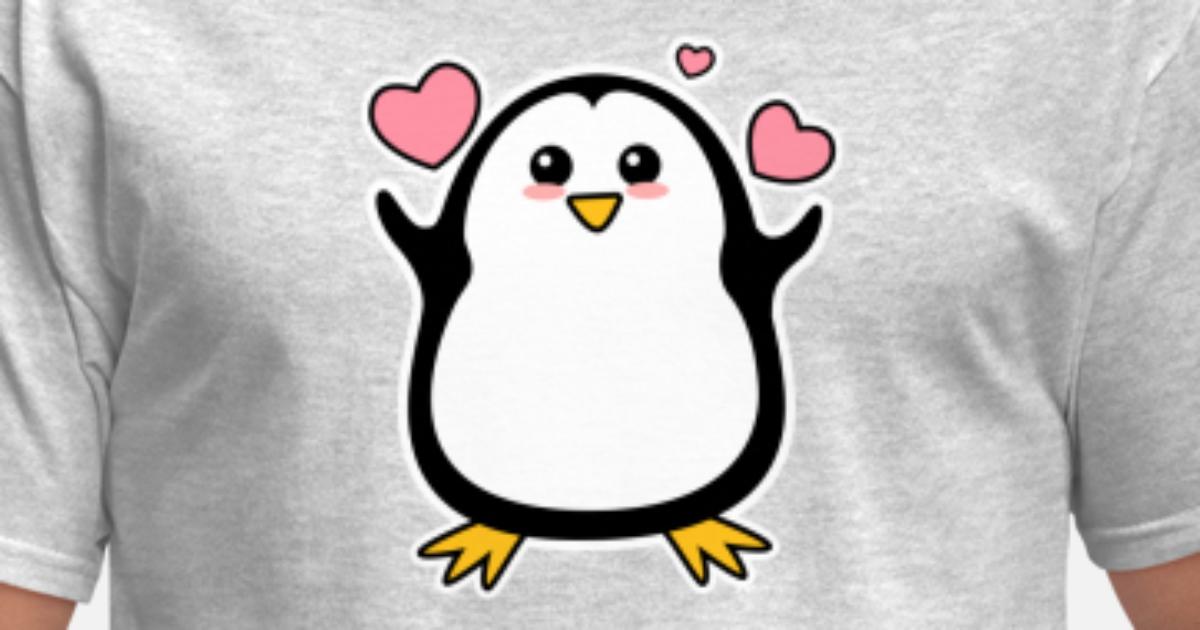 Cute Penguin Kawaii Cartoon Character drawing' Men's T-Shirt | Spreadshirt