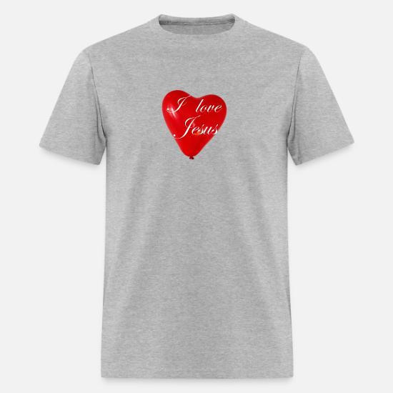 I Love Jesus. Best selling t shirts printed design Men's T-Shirt