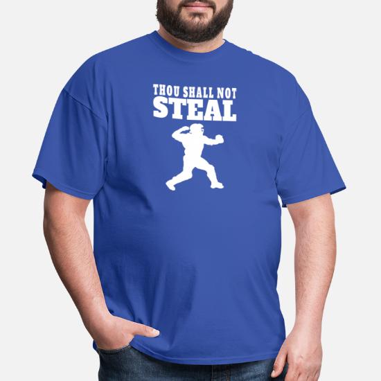 Thou Shall Not Steal Funny Baseball Gift for Lovers,Players Tank Top