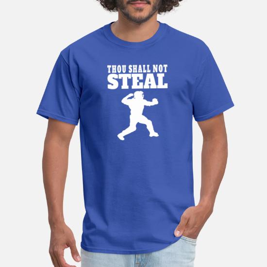 Thou Shall Not Steal Funny Baseball Gift for Lovers,Players Tank Top