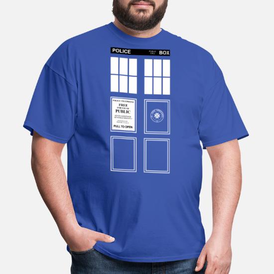 WHO TARDIS' Men's T-Shirt | Spreadshirt