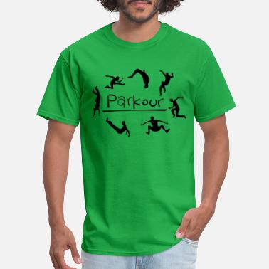 The Evolution Of Parkour Enfants T-Shirt Imprimé 