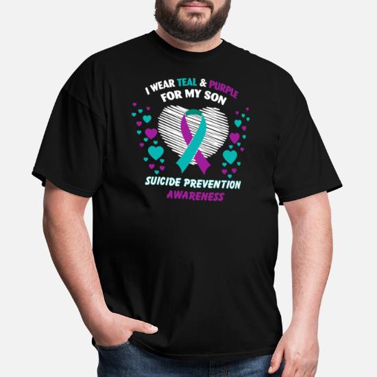 Inktastic Suicide Prevention I Wear Teal and Purple for My Infant Tutu Bodysuit