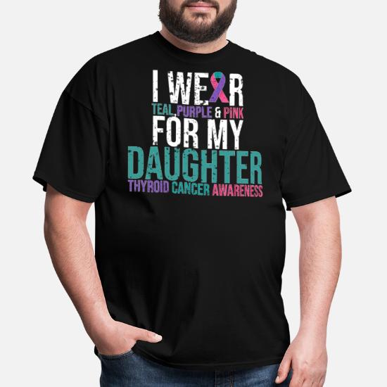 Daughter's Fight Tee Thyroid Cancer Shirt