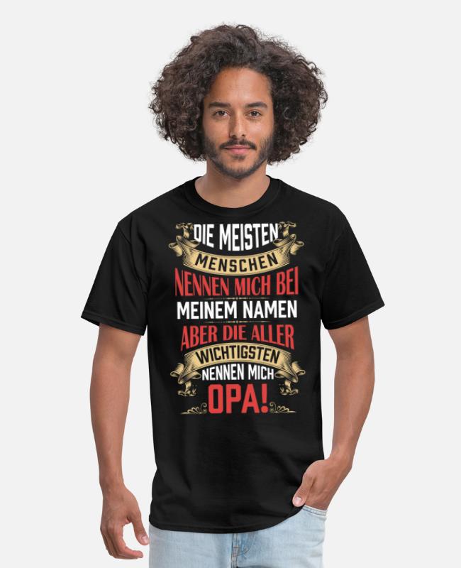 OPA Großvater OPI nom-Die meisten Menschen nennen Mich Unisexe Organique T-Shirt 
