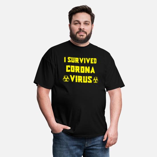 VirusDrôle T-Shirt-J/' ai survécu à l/'isolement Tee