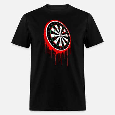 Darts Player Custom Men's T-Shirt World Best Cool Board Darts Sport Gift Name