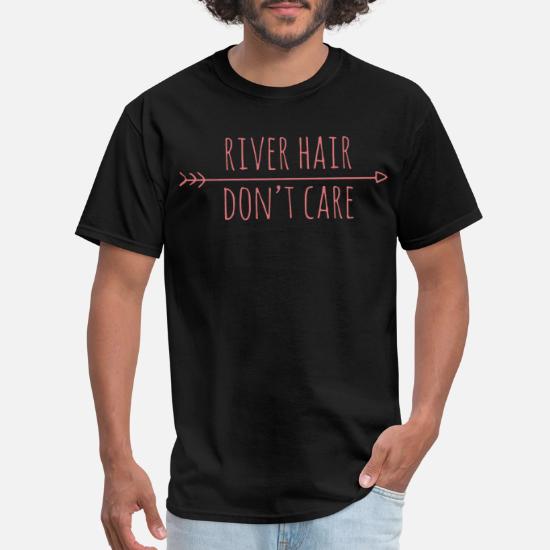 River Hair Don T Care Fit Or Flowy Tank Kayak Men S T Shirt