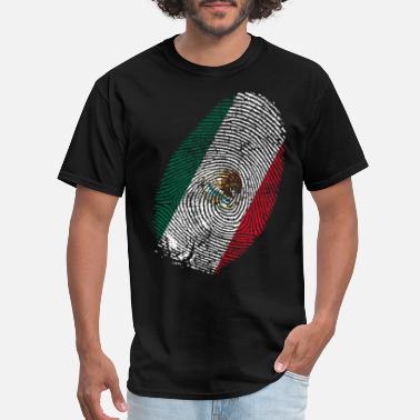 Fingerprint Mexico fingerprint vintage DNA - Men&#39;s T-Shirt
