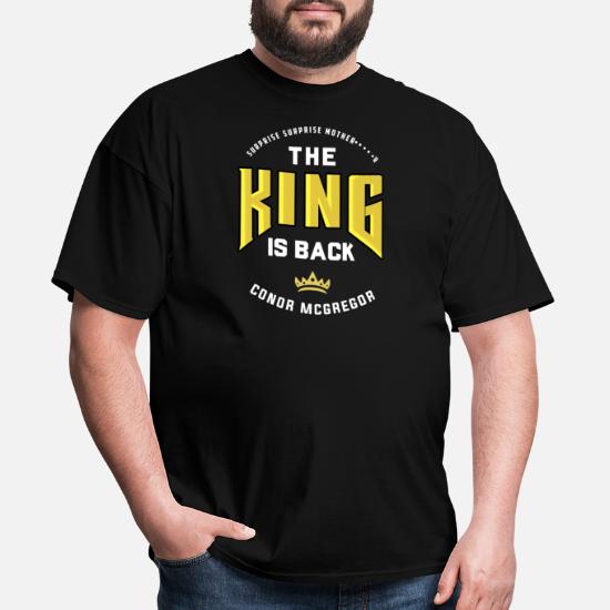 The King Is Back Conor McGregor Team McGregor Unisex Kids Hoodie Sweatshirt 