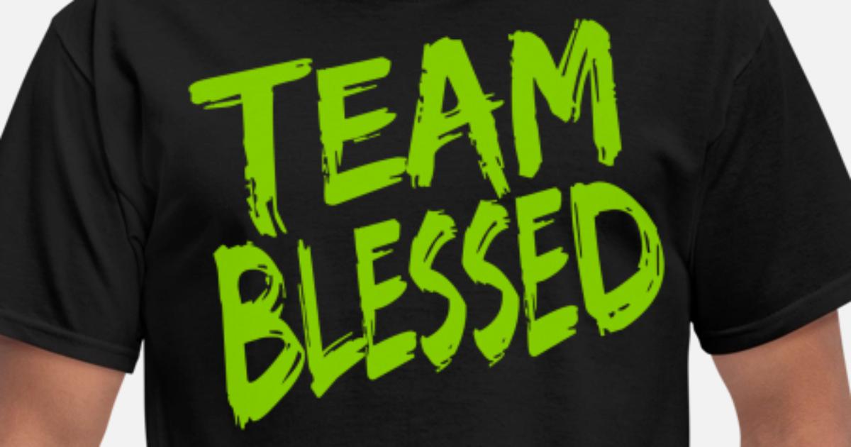 TEAM BLESSED Men's TShirt Spreadshirt