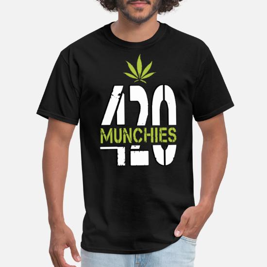 Popular Adult Tees Blunt 420 Men's Cotton Crew Tee Marijuana Leaf Weed Kush Bud Joint Gifts Products