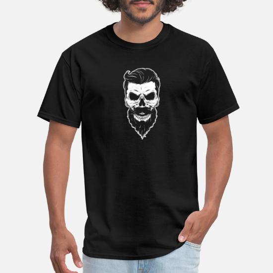 Bearded Skull Kid's T-Shirt Children Boys Girls Unisex Top Beard 