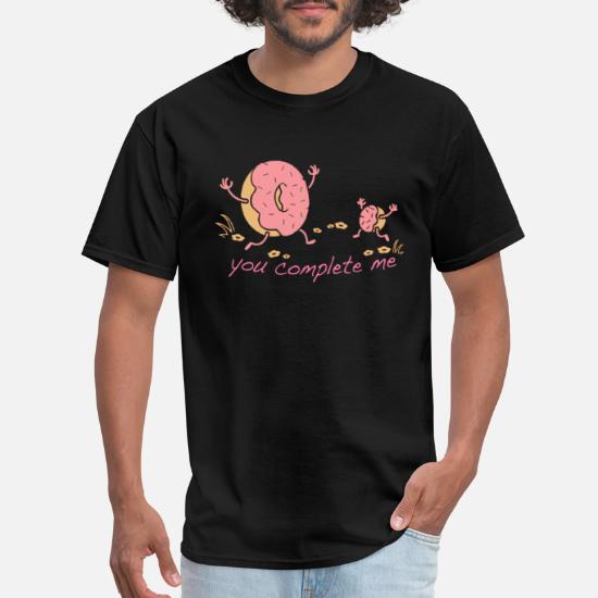 Men's You Complete Me Funny Donut T-Shirt 