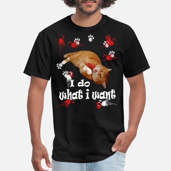 I Do What I Want Cat Shirt Artists Painting Gift Men S T Shirt Spreadshirt