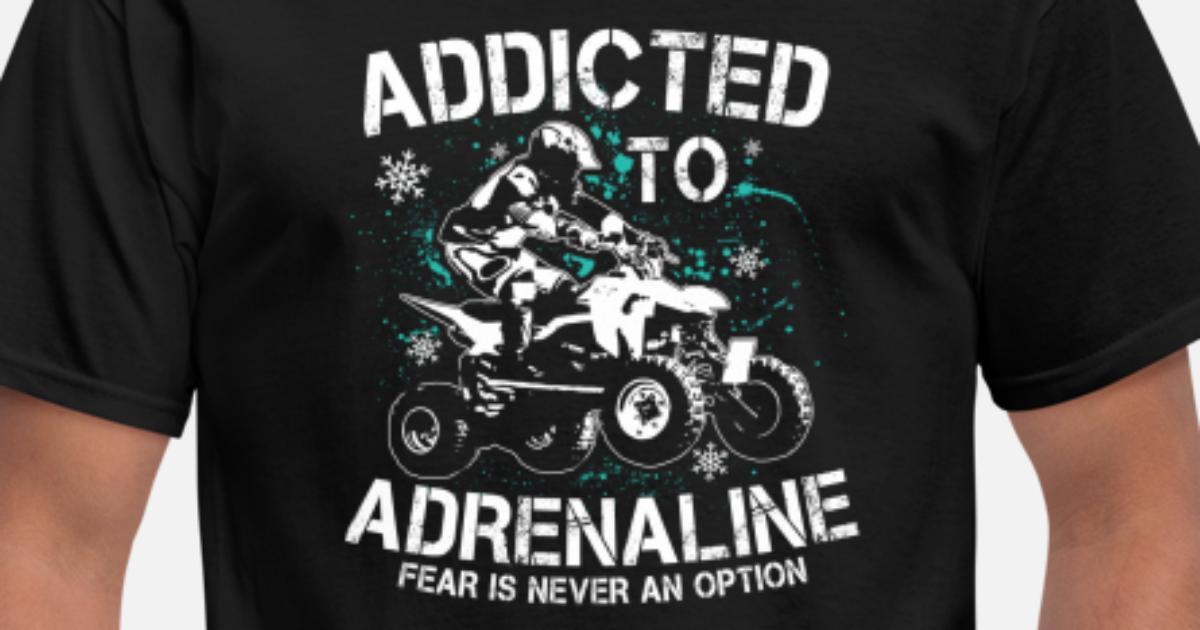 Addicted To Adrenaline All Terrain Off road Vehicle kids  t-shirt