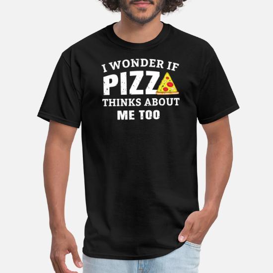 Mens Pizza Is Always A Good Idea T shirt Party Lover Funny Sarcasm Graphic  Tee Men Shirts Clothing, Shoes & Accessories 