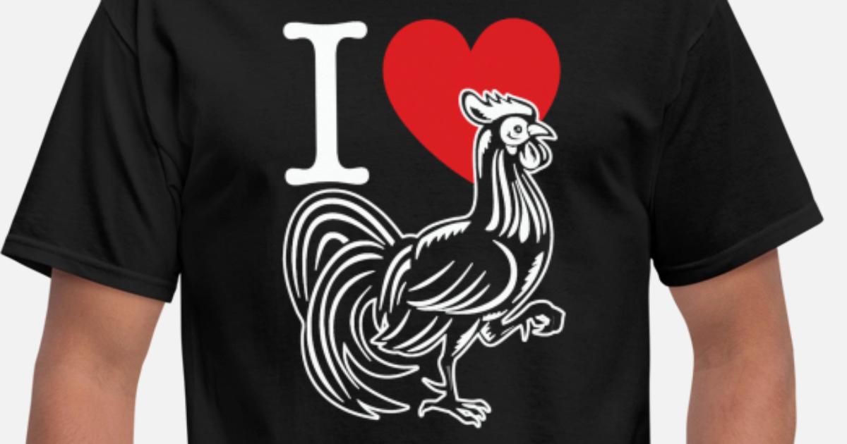 I HEART LOVE COCK Men's T-Shirt | Spreadshirt