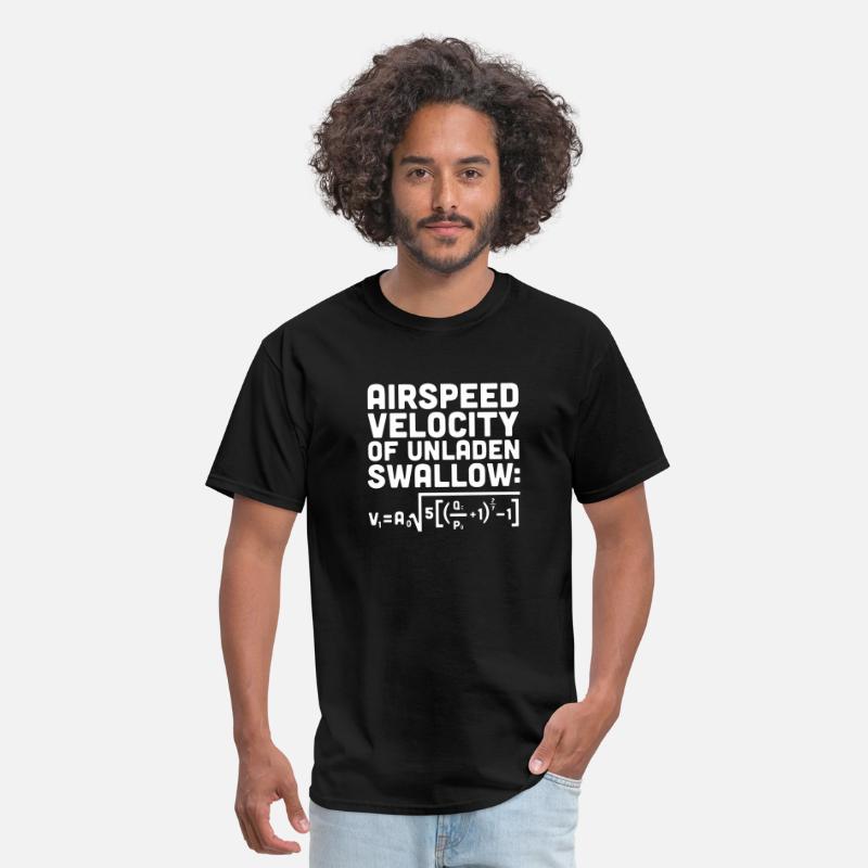 Airspeed Velocity Of An Unladen Swallow TShirt Amazon