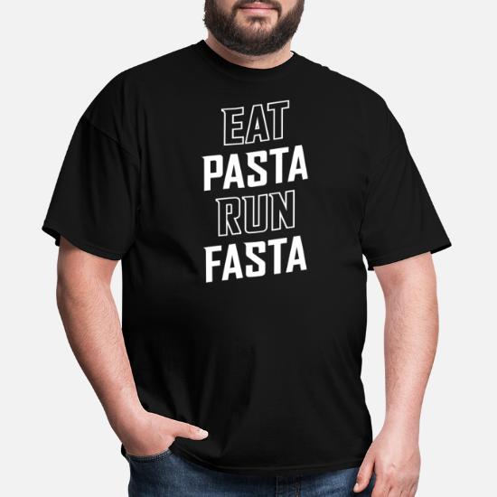 I Want Pasta Graphic Quote Men's Red T-shirt 