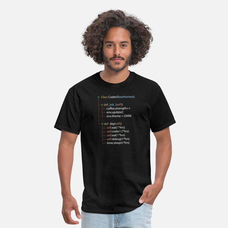 Write Python Code All Day Every Day t-shirt