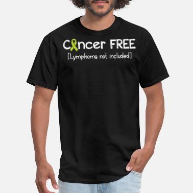 Free Cancer FREE- Lymphoma Cancer Awareness Shirt - Men&#39;s T-Shirt