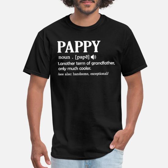 Pappy Shirt Grandpa shirt pappy tshirt gift for pappy pappy gift Grandfather tee MENS long sleeve tee Grandpa Gift For Granddad Pappy
