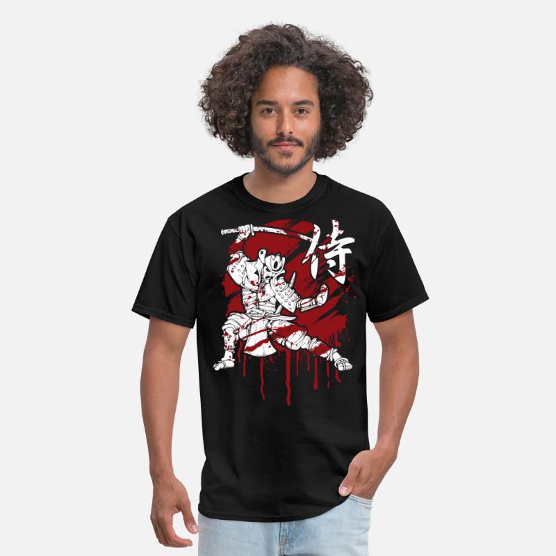 Japonais Guerrier Samurai Movie film karaté arts martiaux chinois ENZO 2 T Shirt 