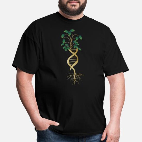 Mens Tree of Life T-Shirt DNA Genetic Code Biology Earth Nature Science 