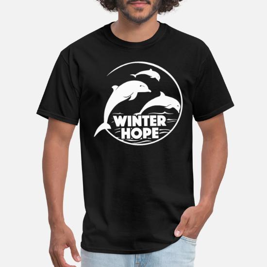 The Mountain Three Dolphins Men's Licensed T-Shirt 