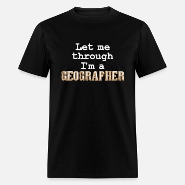 Geography Teacher Mens Personalised T-Shirt School Lecturer Geographer Tutor 