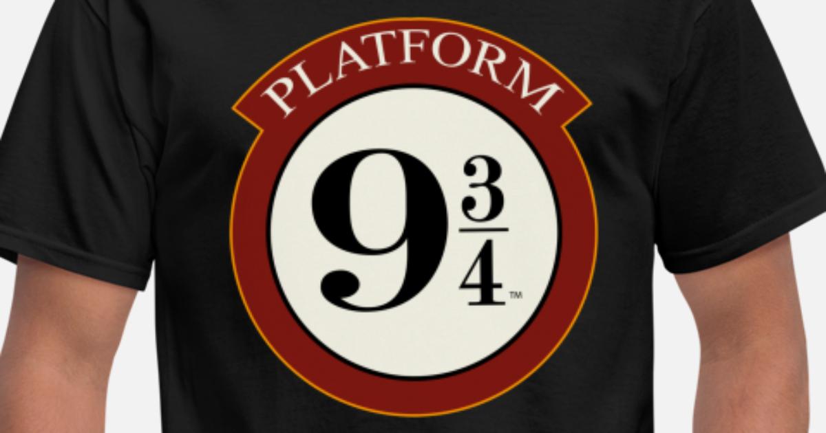 Harry Potter Platform 9 3/4s Men's Small T-Shirt Red 