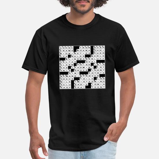 Official Crossword Clue Men's T-Shirt