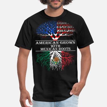 Tenacitee Mens Living in Georgia Texas Roots T-Shirt